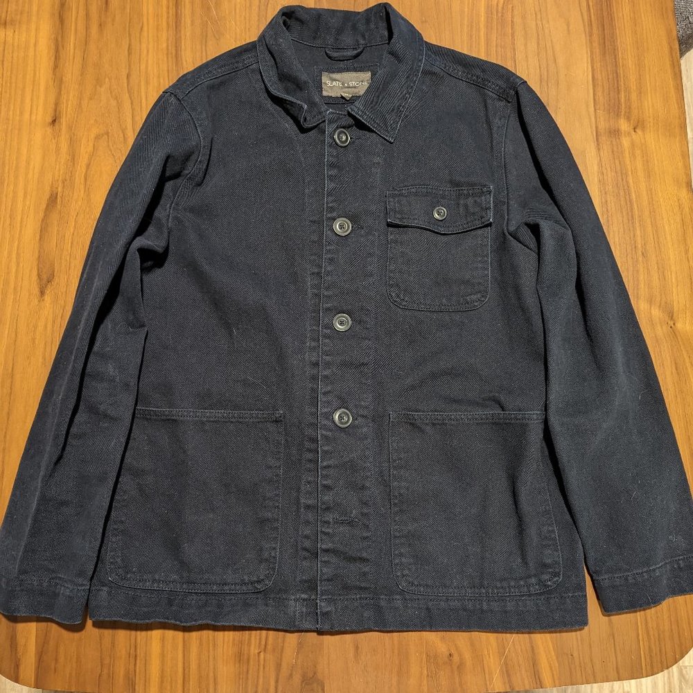 Slate & Stone Navy Canvas Jacket